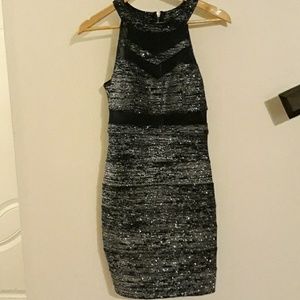 NBW Emerald Sundae Navy Blue cocktail dress.